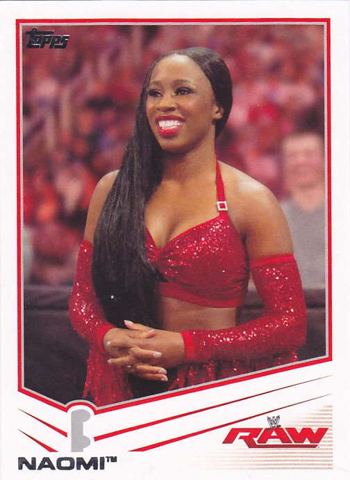 Naomi #27 - WWE 2013 Topps Wrestling Trading Card