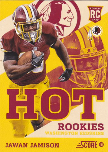 Jawan Jamison #31 - Redskins 2013 Score Football Rookie Trading Card