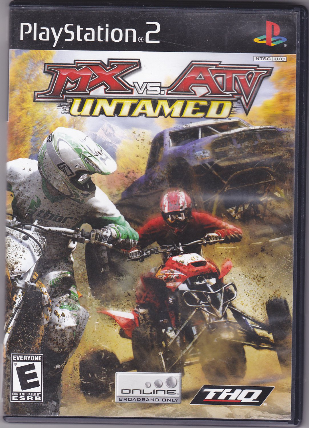 MX vs. ATV Untamed - Playstation 2 Video Game - COMPLETE - Good