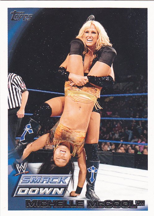 Mechelle McCool #12 - WWE Topps 2010 Sexy Wrestling Trading Card