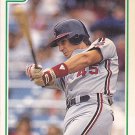 Jeff Manto #337 - Indians 1991 Score Baseball Trading Card