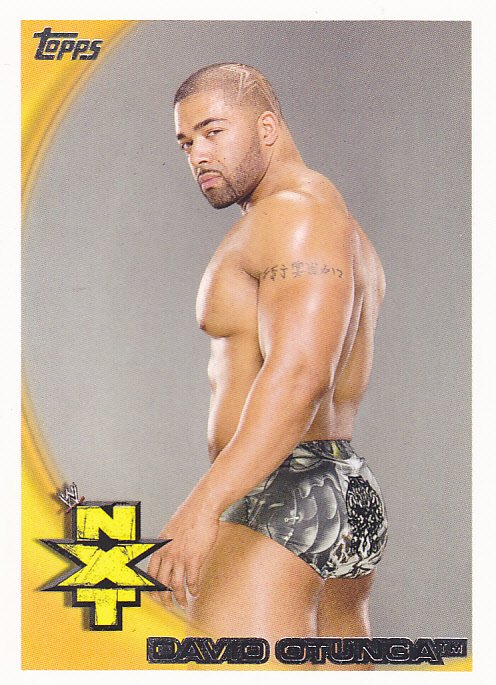 David Otunga #70 - WWE Topps 2010 Wrestling Trading Card