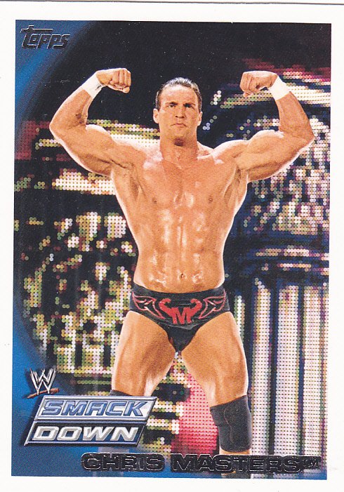Chris Masters #51 - WWE 2010 Topps Wrestling Trading Card