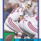 Steve Grogan #418 - Patriots 1990 Topps Football Trading Card