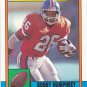Bobby Humphrey #32 - Broncos 1990 Topps Rookie Football Trading Card