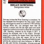 Brian Downing #10 - Angels 1990 Donruss Baseball Trading Card
