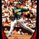 Brett Anderson #51 - Athletics 2011 Bowman Baseball Trading Card