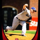 Chad Billingsley #82 - Dodgers 2011 Bowman Baseball Trading Card