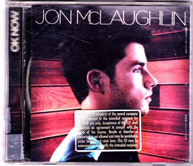 OK Now by Jon McLaughlin CD 2008 - Good