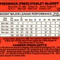 Fred McGriff #188 - Blue Jays 1990 Donruss Baseball Trading Card
