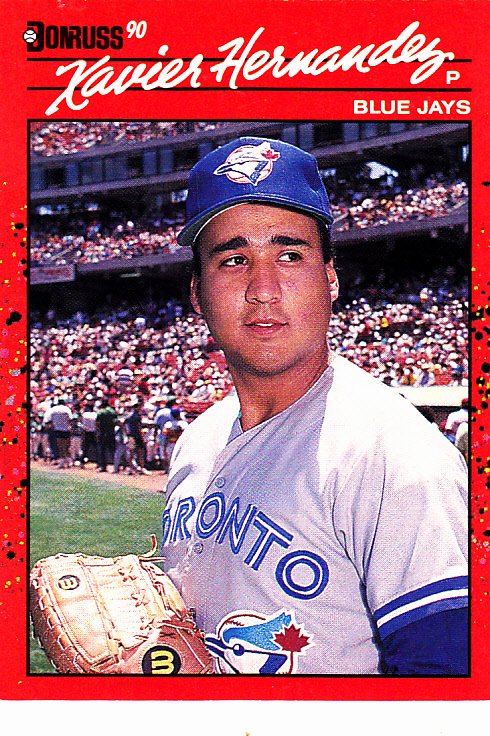 Xavier Hernandez #682 - Blue Jays 1990 Donruss Baseball Trading Card