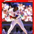 Shawon Dunston #49 - Cubs 1990 Donruss Baseball Trading Card