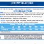 Jeremy Barfield #BP3 - Athletics 2011 Bowman Auto Baseball Trading Card