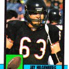 Jay Hilgenberg #378 - Bears 1990 Topps Football Trading Card
