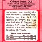 John Roper #369 - Bears 1990 Topps Football Trading Card