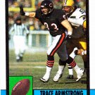 Trace Armstrong #380 - Bears 1990 Topps Football Trading Card