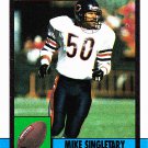 Mike Singletary #368 - Bears 1990 Topps Football Trading Card