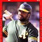 Dave Parker #328 - Athletics 1990 Donruss Baseball Trading Card