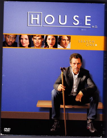 House - Complete 1st Season  DVD 2005, 3-Disc Set - Very Good
