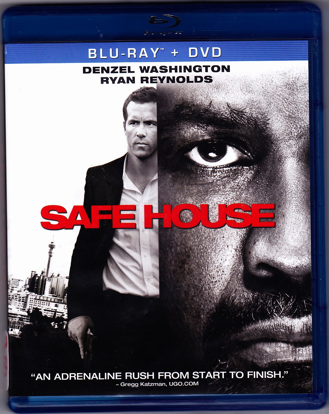 2012 blu. Safe House. Safe 2012 DVD Cover.