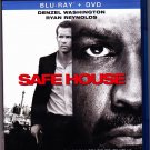 Safe House - Blu-ray Disc 2012, 2-Disc Set - Very Good