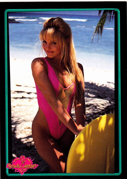 Heidi Staley #131 - Bench Warmers 1994 Sexy Trading Card.