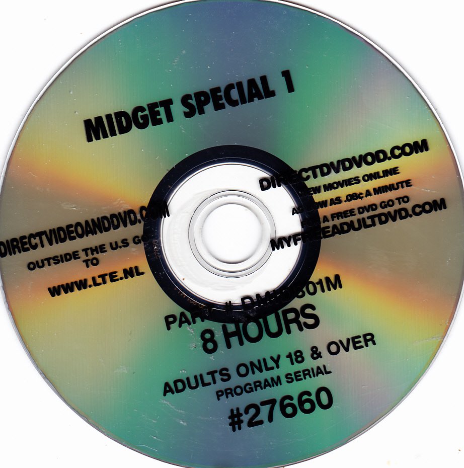 Midget Special #1 (8 hours) - Adult DVD