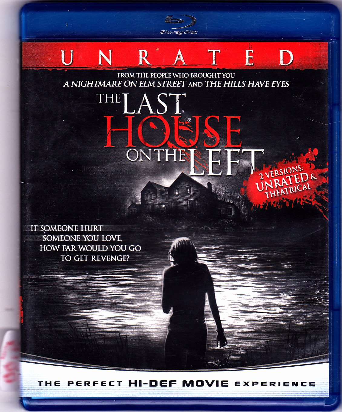 The Last House on the Left - Blu-ray Disc, 2009 - Very Good