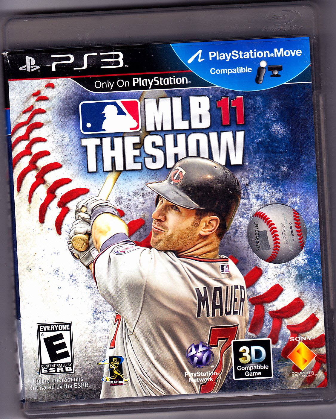 MLB 11 - The Show - PlayStation 3, 2011 Video Game - Very Good