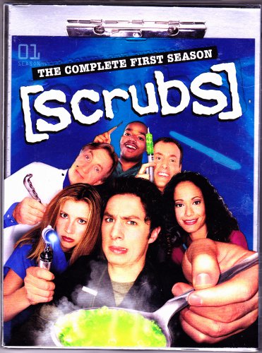 Scrubs - Complete 1st Season DVD 2005, 3-Disc Set - Very Good