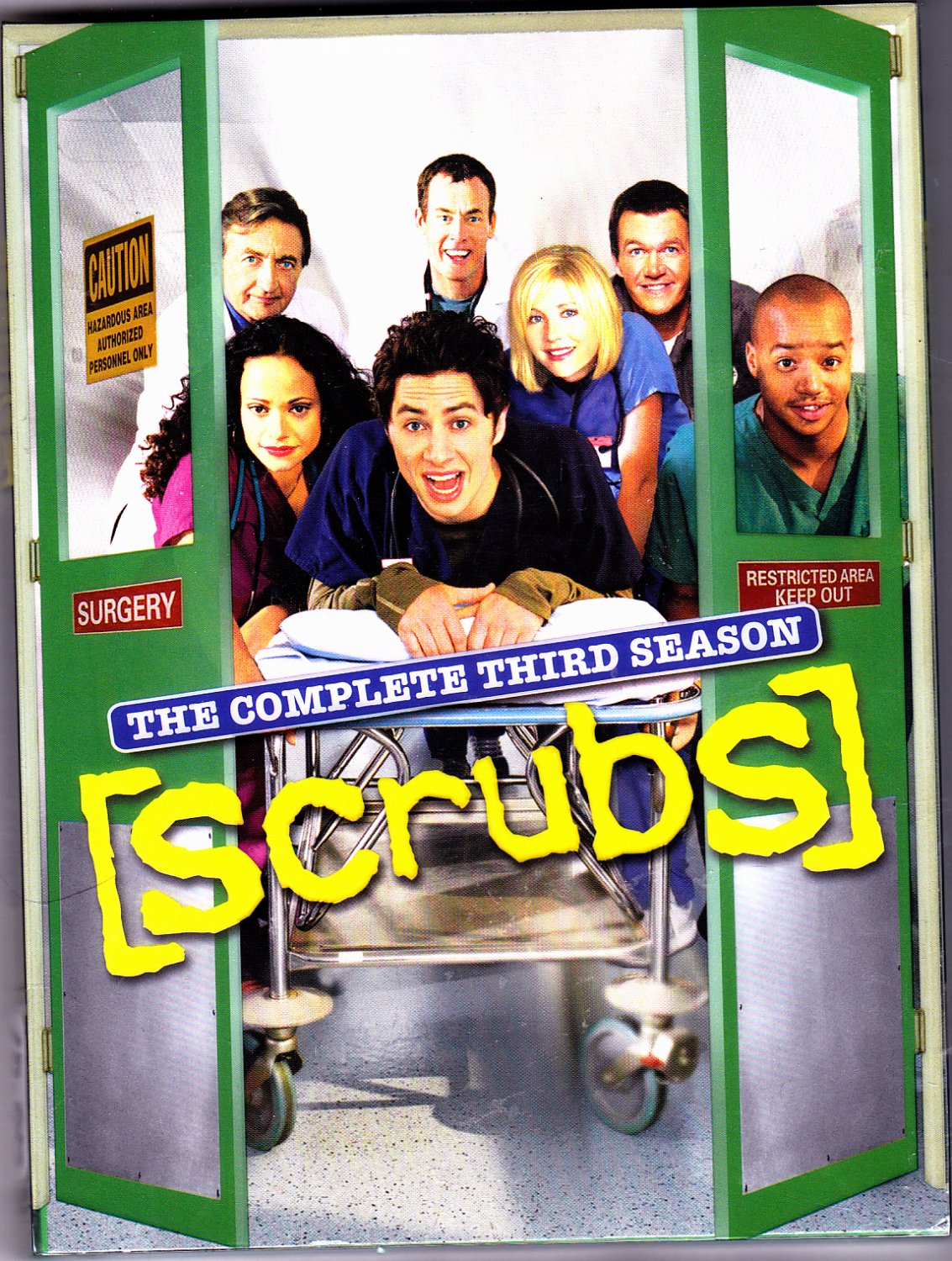 Scrubs - Complete 3rd Season DVD 2006, 3-Disc Set - Very Good