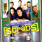 Scrubs - Complete 3rd Season 2006 DVD 3-Disc Set - Very Good