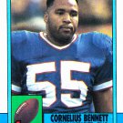 Cornelius Bennett #208 - Bills 1990 Topps Football Trading Card
