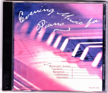 Evening Music for Piano vol#1 by Various Artist CD 1993 - Very Good