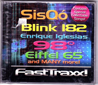 90's Rock Fast Traxx by Various Artists CD 2001 - Brand New - Factory Sealed
