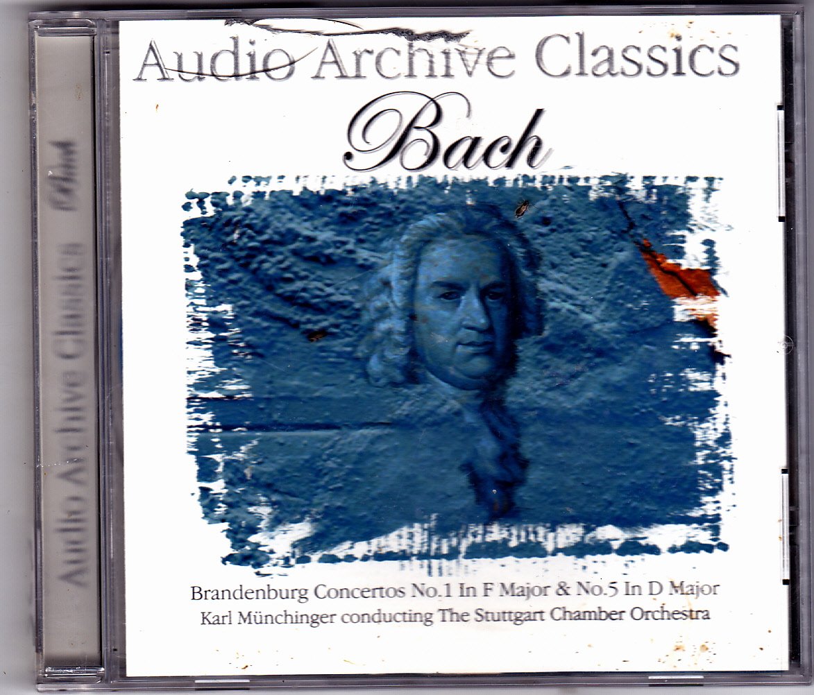 J S Bach - Brandenburg Concerto No. 1 & 5 - CD - Very Good