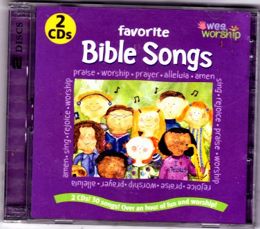 Wee Workshop Favorite Bible Songs 2-CD Set 2004 - Very Good
