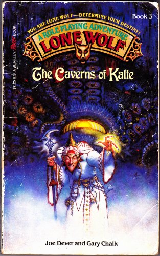 The Caverns of Kalte (Lone Wolf No. 3) by Joe Dever Paperback Book - Good