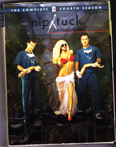Nip/Tuck - Complete Season 4 DVD 2007, 5-Disc Set - Very Good