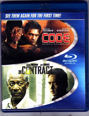 The Code & The Contract - Blu-ray Disc, 2011, 2-Disc Set - Very Good