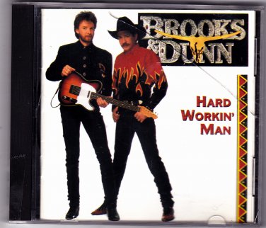Hard Workin' Man by Brooks & Dunn CD 1993 - Very Good
