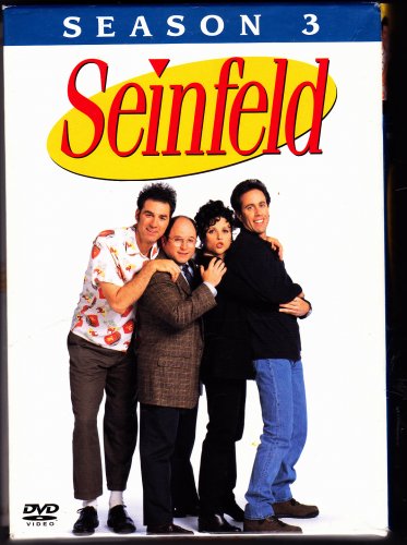 Seinfeld - Season 3 DVD 2004, 4-Disc Set - Very Good