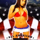 Crystal Reneau #5 - "American" Bench Warmers 2013 Sexy Trading Card