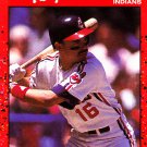 Felix Fermin #191 - Indians 1990 Donruss Baseball Trading Card