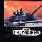 M-1 Abrams Battle Tank Sega Genesis 1991 Video Game - Very Good