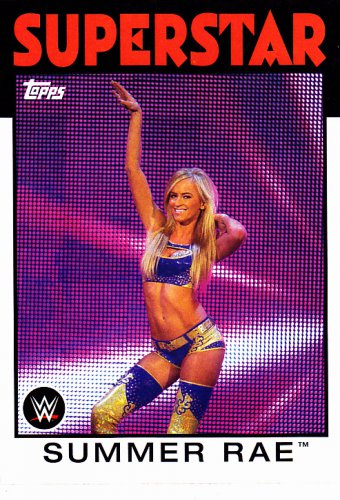 Summer Rae #54 - Topps WWE 2016 Sexy Wrestling Trading Card