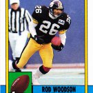 Rod Woodson #179 - Steelers 1990 Topps Football Trading Card