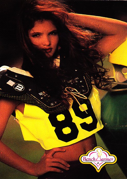 Alicia Rickter #14 - Bench Warmers 1992 Sexy Trading Card