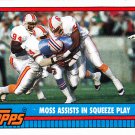 Moss Assists #506 - Buccaneers 1990 Topps Football Trading Card