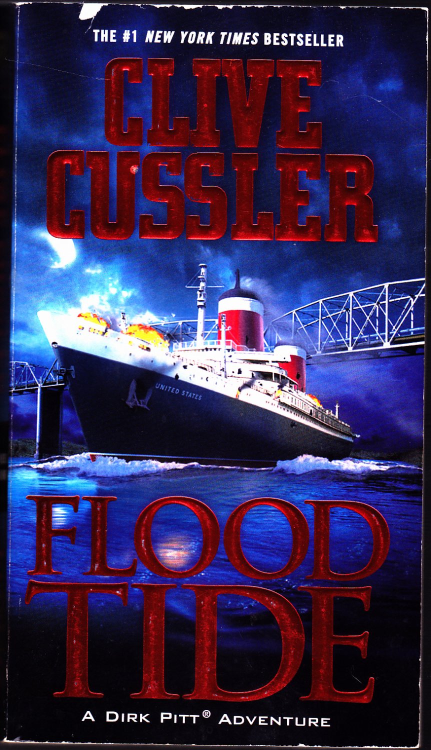 Flood Tide (Dirk 14) by Clive Cussler 2009 Paperback Book Very Good